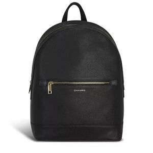 CHAMPS Leather Backpack LEATHER BAG, organizer, Adjustable Shoulder Strap New